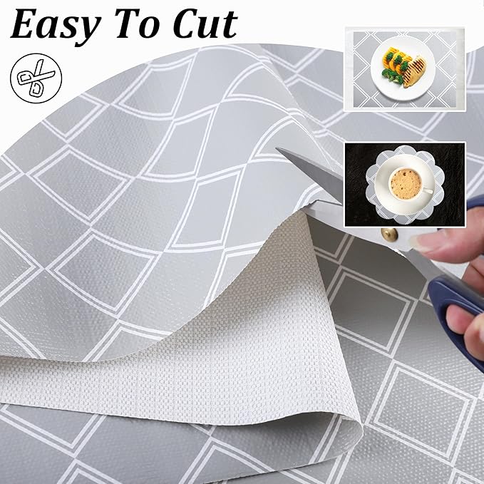 Kitchen Shelf Liner Non Slip 18 Inch X 20 FT Cabinet Liners - Image 6