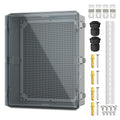 Joinfworld Outdoor Cable Box Enclosure 19.7x15.7x7.9 Waterproof Junction Box by Joinfworld