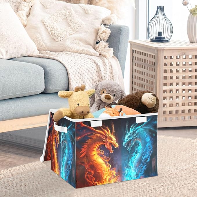 xigua Fire and Ice Dragon Storage Bins - Image 5