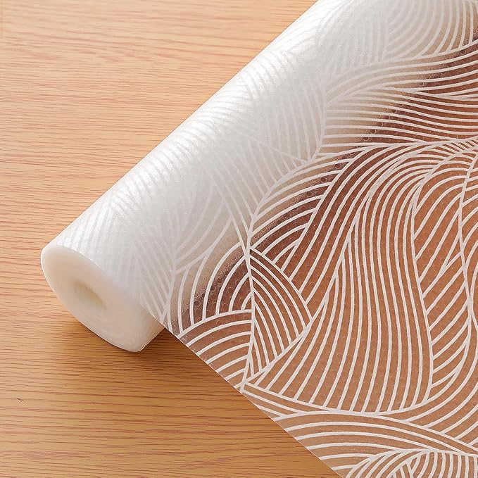Cooyes Shelf Liners for Kitchen Cabinets, Refrigerator Liners Waterproof & by Cooyes