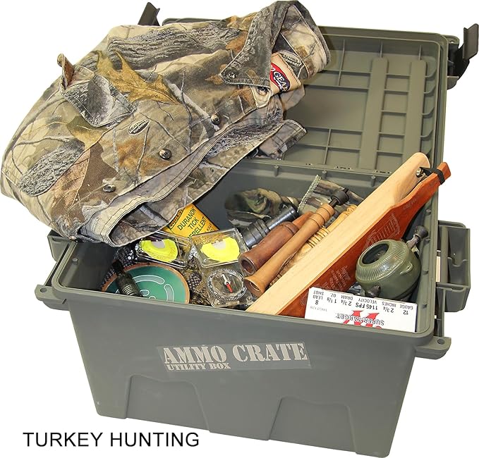 MTM ACR7-18 Ammo Crate Utility Box, survival or hunting gear storage, O-Ring - Image 6