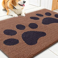 Smiry Dog Door Mat for Muddy Paws, Absorbs Moisture and Dirt, Low-Profile by Smiry