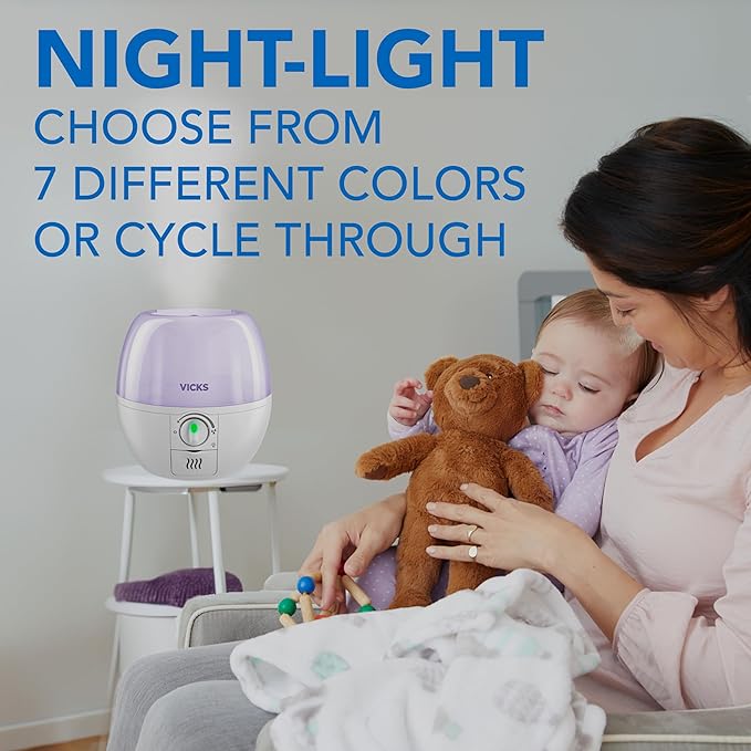 Vicks Humidifier 3-in-1 SleepyTime Cool Mist Humidifier - Image 6