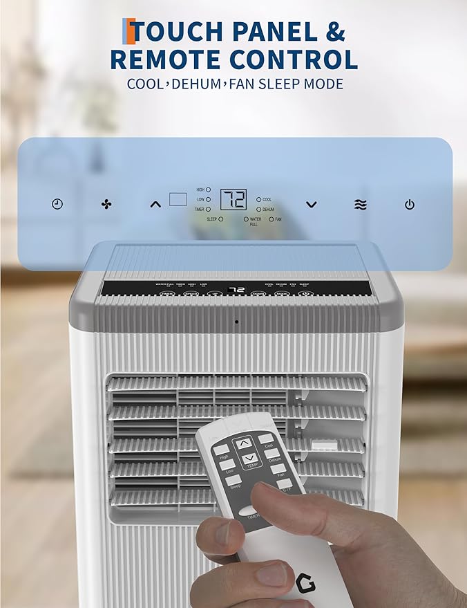 GarveeLife 8000 BTU Portable Air Conditioner – 3-in-1 AC - Image 2