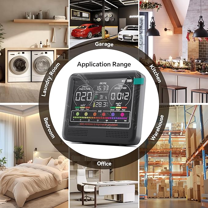 16-in-1 Air Quality Monitor Indoor - Image 6