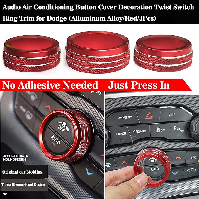 Auprite Climate Control Knob Covers - Image 3
