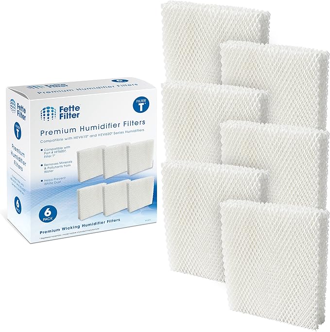 Fette Filter - Filter T Humidifier Wicking Filters Compatible by Fette+Filter
