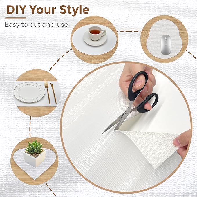 COAVAS Extra Grip Thickened Shelf and Drawer Liner - Image 8