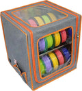 3D Printer Filament Storage Box Large, 2 Tiers Dual-Row Metal Filament Storage by Unknown