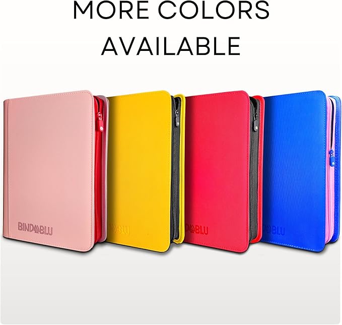 9 Pocket Trading Card Zip Binder - Image 6