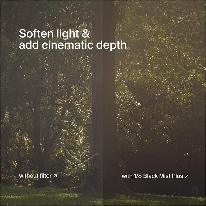Urth 72mm Magnetic Ethereal Black Mist ⅛ Diffusion Lens Filter - Image 6