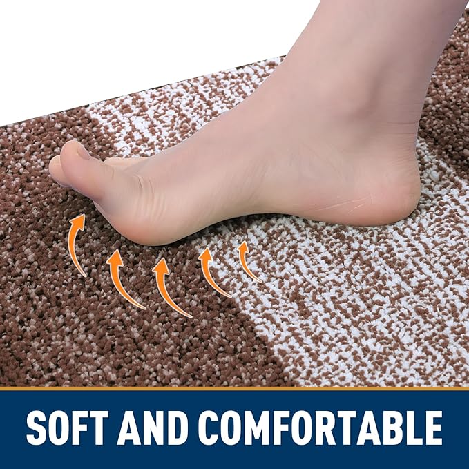 Smiry Dog Door Mat for Muddy Paws, Absorbs Moisture and Dirt, Low-Profile - Image 5