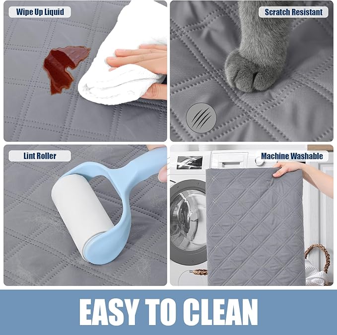 Smiry Waterproof Dog Bed Cover Pet Blanket, Soft Washable Dog Blanket - Image 5