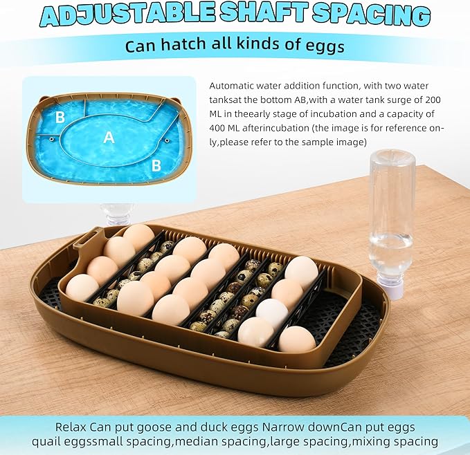 Incubators for Hatching Eggs, 24 Egg Incubator - Image 4