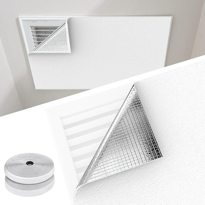 Insulation Cover for Vents, Foam Thermal Insulation by Chiligent