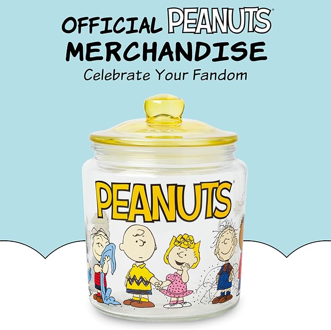 Silver Buffalo Peanuts Squad Featuring Charlie Brown, and Franklin Glass Cookie - Image 6