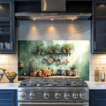 NYZE Kitchen Backsplash Stickers Waterproof Stove Backsplash Protector by GIVEYOUTHEBEST