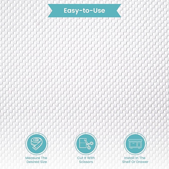 Con-Tact Brand Grip Premium Shelf Liner, Thick and Non-Adhesive Drawer Liner - Image 7