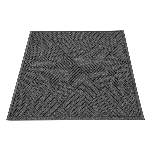 Guardian EcoGuard Diamond Indoor Wiper Floor Mat, Recycled Plactic and Rubber - Image 4
