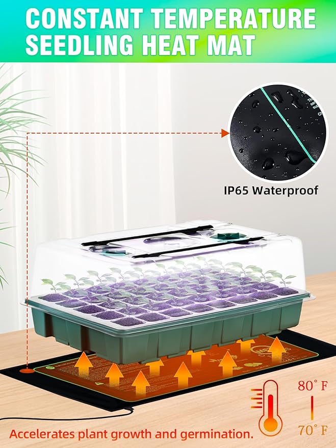 Seed Starter 4 Pack 160-Cell Tray - Image 4