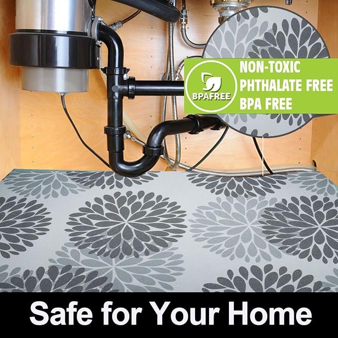 AiBOB Waterproof Under Sink Mat, Absorbent Quick Dry Sink Liners Protect - Image 7