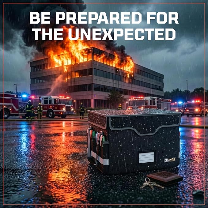 FIRESHIELD PRO 5200°F Fireproof Document Box - Image 2