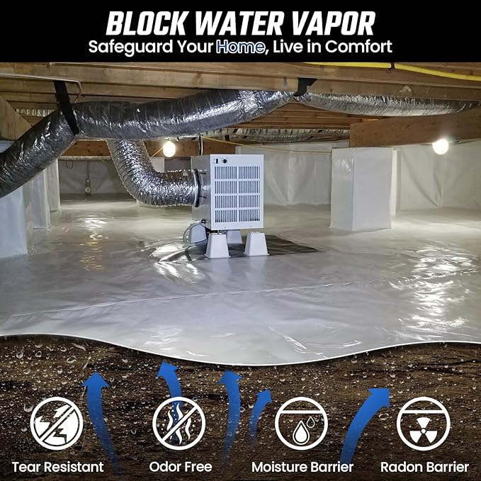 Crawl Space Vapor Barrier - Image 2