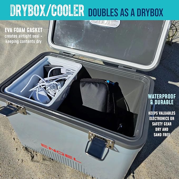 Engel UC7 7.5qt Leak-Proof, Air Tight, Drybox Cooler and Small Hard Shell - Image 6