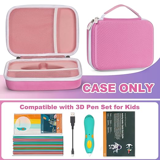 Case for 3Doodler Start+ Essentials 3D Pen Set, Art Activity Set Storage for - Image 2