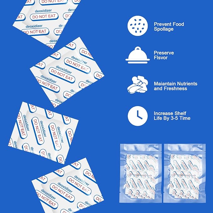 500cc Oxygen Absorbers for Food Storage - Image 4
