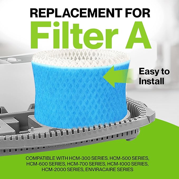 Durabasics 6 Pack of Premium Humidifier Filters Compatible - Image 3