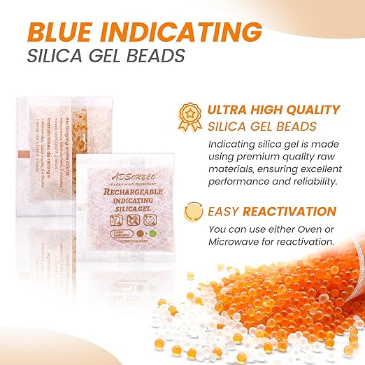 ADSorbco 100 Gram Silica Gel Packets – Desiccant Packs - Image 7