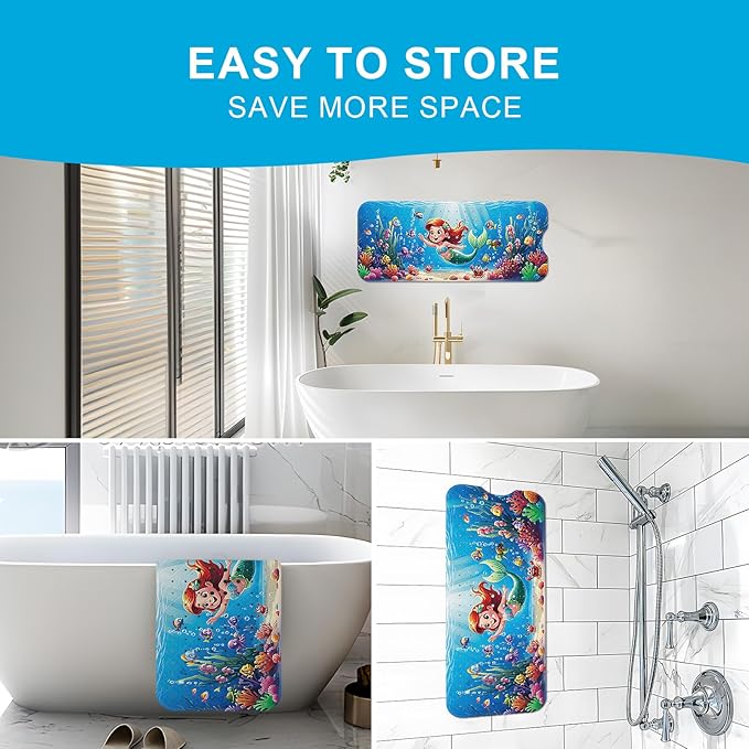 XIYUNTE Baby Bath Mat for Tub Non Slip Kids Bath Mat - Image 5