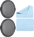 PATIKIL Camera Lens Cap, 2 Pack Sides Pinch Front Lens Cover by PATIKIL