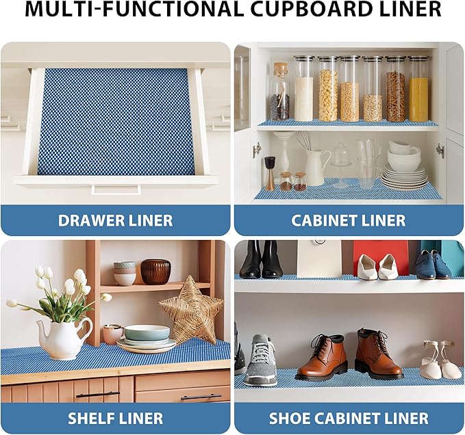 Shelf Liners for Cabinets-Drawer Liner Cabinet Liners for Shelves Kitchen - Image 6