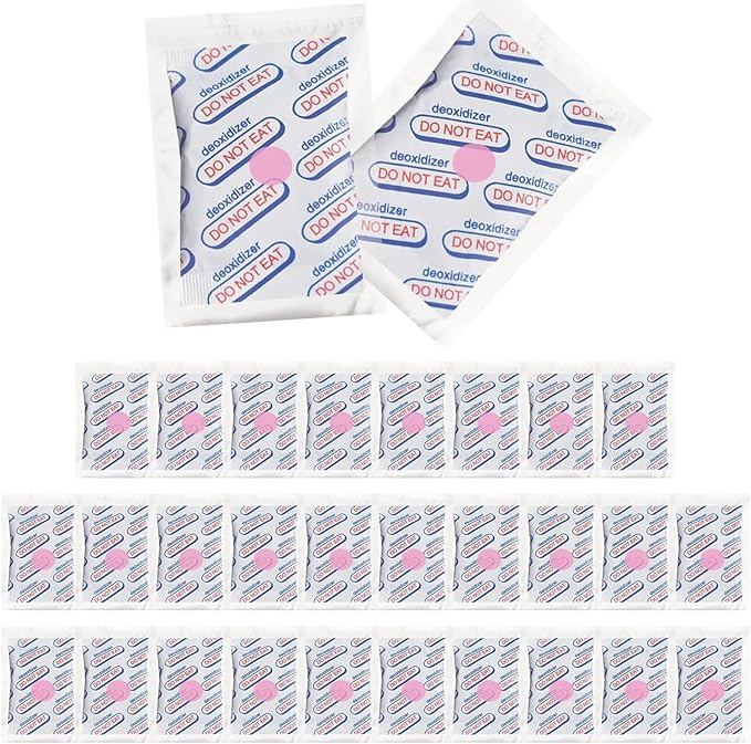 1500cc for Food Storage, Food Grade Oxygen Absorbers Packets by BRENSTEN