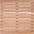 bingaai Cedar Wood Bath Mat 21"×21" Square, Cedar Wooden Bath Mats, Wood Shower by WhenStyleMeetsPracticality