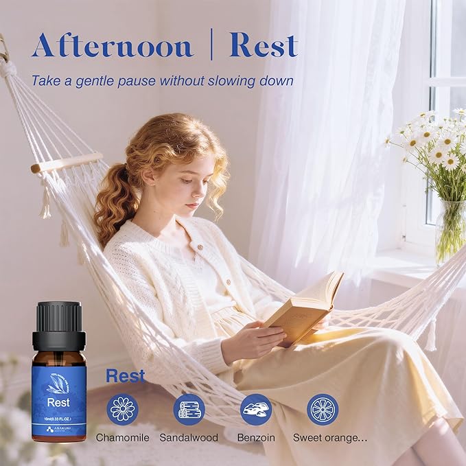 ASAKUKI Essential Oils for Diffuser – 6 Mood Essential Oil Blends for Morning - Image 6