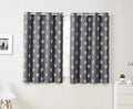 HLC.ME Arrow Printed Blackout Room Darkening Thermal Grommet Window Curtain by HomeLinenCollections