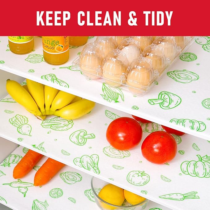 Cooyes 12 Pack Refrigerator Shelf Liners - Image 2