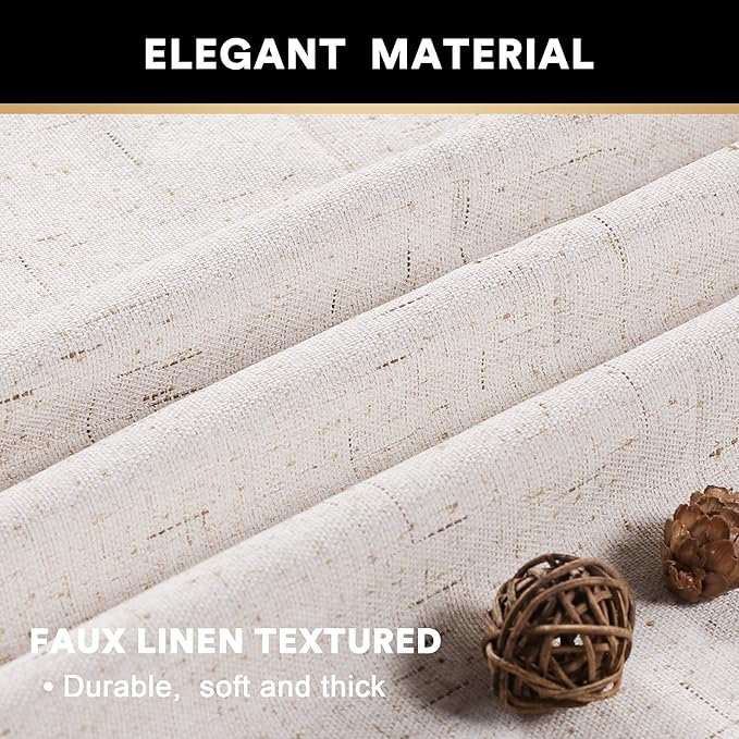 PrinceDeco 100% Blackout Curtains - Image 4