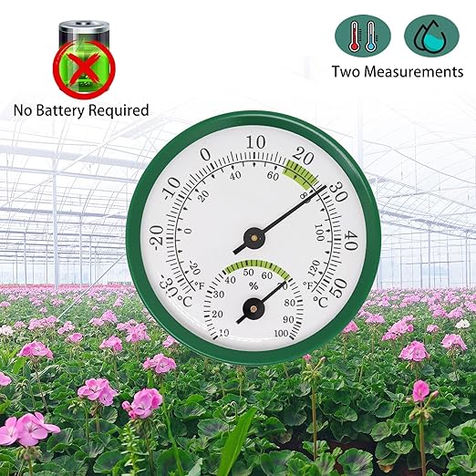 Mini Indoor Thermometer Hygrometer, 2 in 1 Temperature Humidity Meter No - Image 4