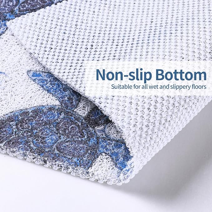 HOMBYS Square Shower Mat Non Slip, Shower Mat - Image 6