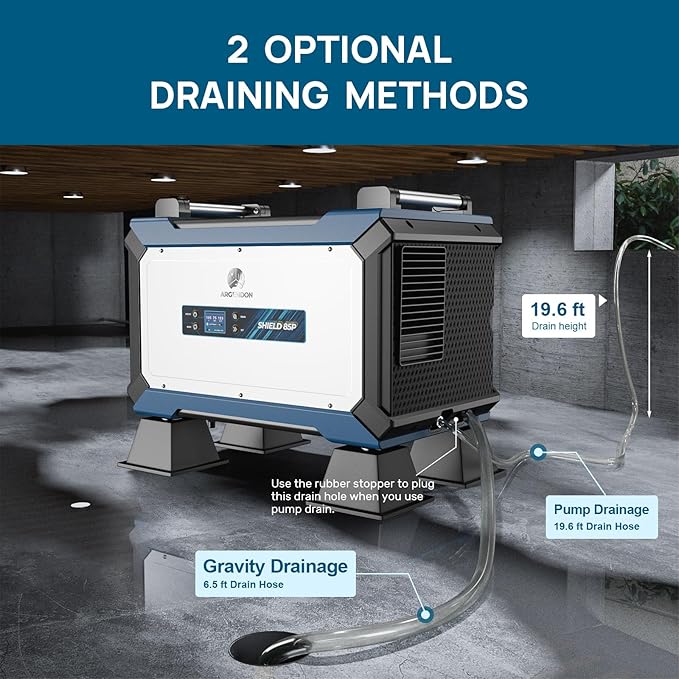 ARGENDON 180 Pints Commercial Dehumidifier - Image 4
