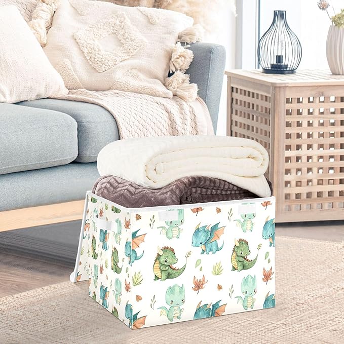 xigua Dragon Watercolor Storage Bins - Image 5