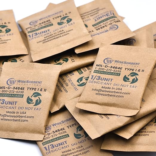 Kraft Clay Desiccants Packs for Safe, 11 Gram 90 Pack Dehumidifier for Gun Safe - Image 9