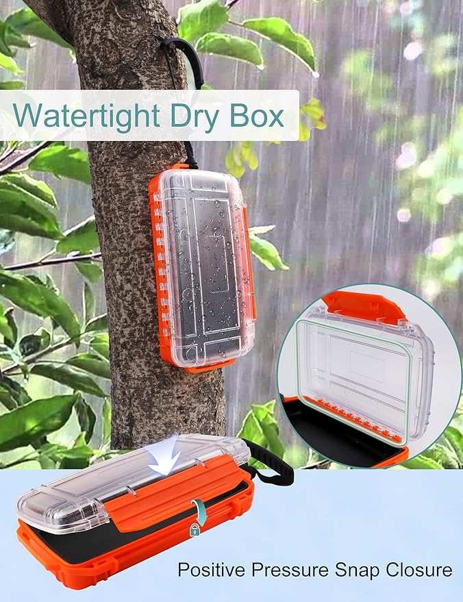 Avlcoaky Dry Box Waterpoof Dry Box Small Dry Box Waterproof - Image 4