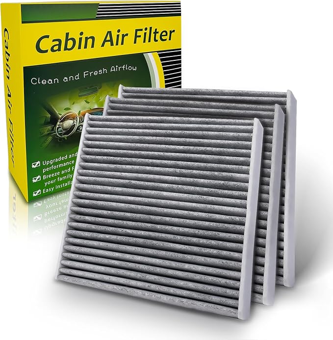 Cabin Air Filter Fits GLADIATOR 2020-2024, WRANGLER 2018-2024, Replacement by E-LONGWELL