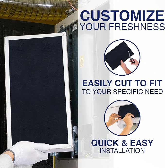 Cut-to-Fit Activated Carbon Filter Pad, 16 x 48 Sheet | Trims to any size - Image 8