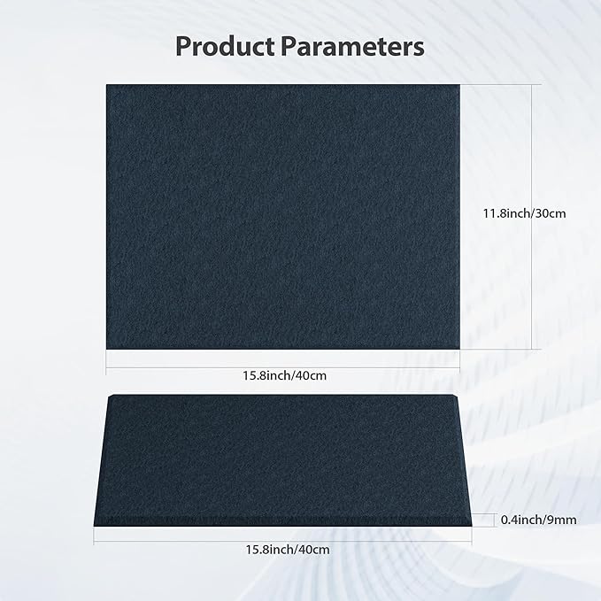 12 Pack Acoustic Panels Self Adhesive Sound Proof Foam, High Density Sound - Image 6